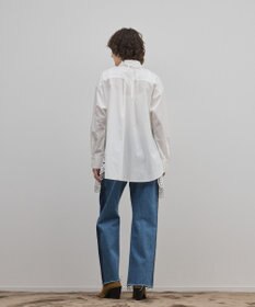 GRACE CONTINENTAL カット刺繍イレギュラーシャツ