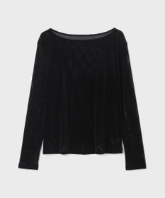 GRACE CONTINENTAL ベロアカットトップ