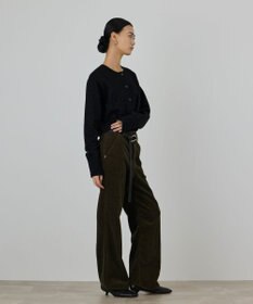 GRACE CONTINENTAL ラメショートニットカーディガン