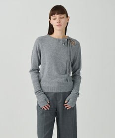 GRACE CONTINENTAL ボウタイカシミヤトップ