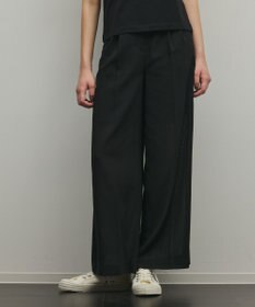 GRACE CONTINENTAL シアーワイドパンツ