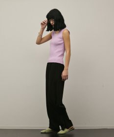 GRACE CONTINENTAL リブニットタンクトップ