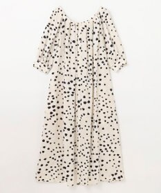 GRACE CONTINENTAL ランダムハートドレープワンピース