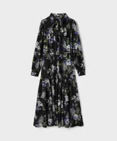 GRACE CONTINENTAL ブーケフラワープリントワンピース