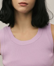 GRACE CONTINENTAL リブニットタンクトップ