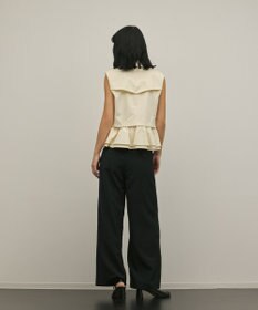 GRACE CONTINENTAL ペプラムトレンチベスト