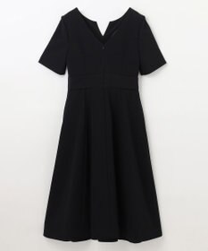 GRACE CONTINENTAL スリーブタックドレス