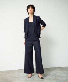 GRACE CONTINENTAL リネンタッチビスチェサロペ