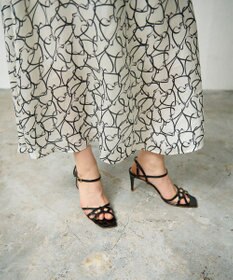 GRACE CONTINENTAL ラインハートキャミワンピース