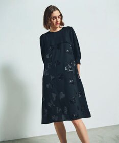 GRACE CONTINENTAL ハートスパンコールワンピース