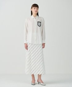 GRACE CONTINENTAL ダブルジョーゼットシャツ