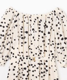 GRACE CONTINENTAL ランダムハートドレープワンピース