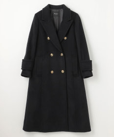 GRACE CONTINENTAL ウールチェスターコート ブラック