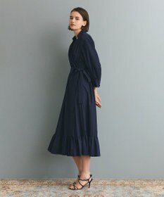 GRACE CONTINENTAL カシュクールシャツワンピース