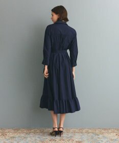 GRACE CONTINENTAL カシュクールシャツワンピース