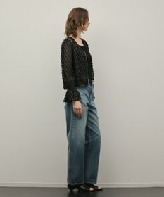 GRACE CONTINENTAL モチーフチュールブラウス