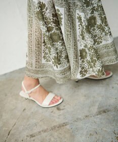 GRACE CONTINENTAL バンダナティアードスカート