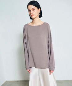 GRACE CONTINENTAL ロゴ刺繍カットトップ