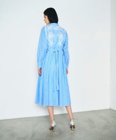 GRACE CONTINENTAL 刺繍シャツワンピース