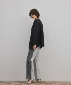 GRACE CONTINENTAL リメイクフレアデニムパンツ