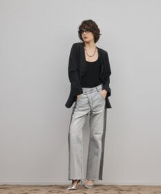 GRACE CONTINENTAL リメイクフレアデニムパンツ