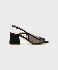 GRACE CONTINENTAL Rupert Sanderson ブラックストラップヒール