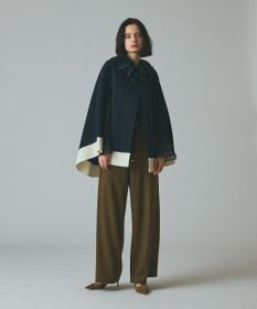 GRACE CONTINENTAL ストール付リバーケープ