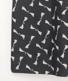 GRACE CONTINENTAL リボンジャガードワンピース