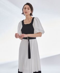 バイカラーニットワンピース / GRACE CONTINENTAL | GRACE バイカラーニットワンピース / GRACE CONTINENTAL | GRACE
