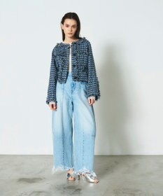 GRACE CONTINENTAL フリンジドルマンジャケット