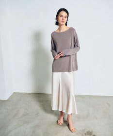 GRACE CONTINENTAL ロゴ刺繍カットトップ