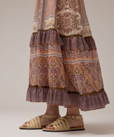 GRACE CONTINENTAL ペイズリープリントドレス