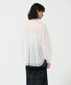 GRACE CONTINENTAL チュールレイヤードシャツ