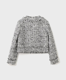 GRACE CONTINENTAL フリンジツイードジャケット