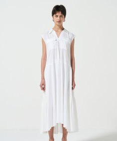 GRACE CONTINENTAL ティアードコンビシャツワンピース