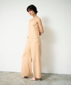 GRACE CONTINENTAL リネンタッチビスチェサロペ