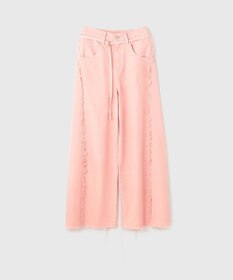 GRACE CONTINENTAL フリンジバギーパンツ