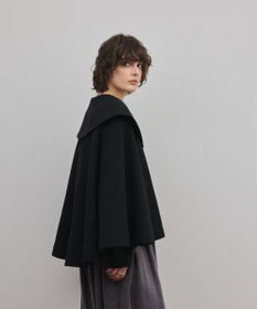 GRACE CONTINENTAL リネンオックスケープジャケット