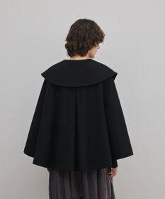 GRACE CONTINENTAL リネンオックスケープジャケット