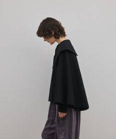 GRACE CONTINENTAL リネンオックスケープジャケット