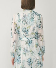 GRACE CONTINENTAL フラワーレイヤーワンピース