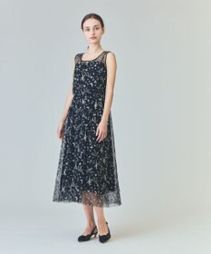 GRACE CONTINENTAL スペースembチュールドレス