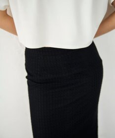 GRACE CONTINENTAL ラッセルメッシュスカート