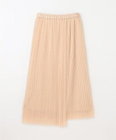 GRACE CONTINENTAL チュールタイトプリーツスカート