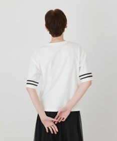 GRACE CONTINENTAL カレッジロゴプリントTシャツ