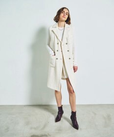 GRACE CONTINENTAL ツイードジレワンピース