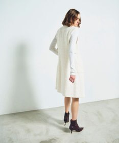 GRACE CONTINENTAL ツイードジレワンピース