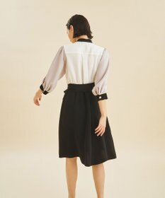 グレースクラス カラーブロックシャツドレス カラーブロックシャツワンピース / GRACE CONTINENTAL | GRACE