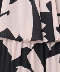 GRACE CONTINENTAL キカプリントホルタードレス