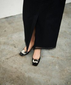 GRACE CONTINENTAL ラッセルメッシュスカート